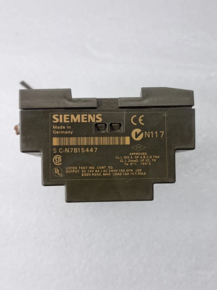 SIEMENS 24RCL LOGO 6ED1053-1HB00-0BA2 DC24V FOR PARTS